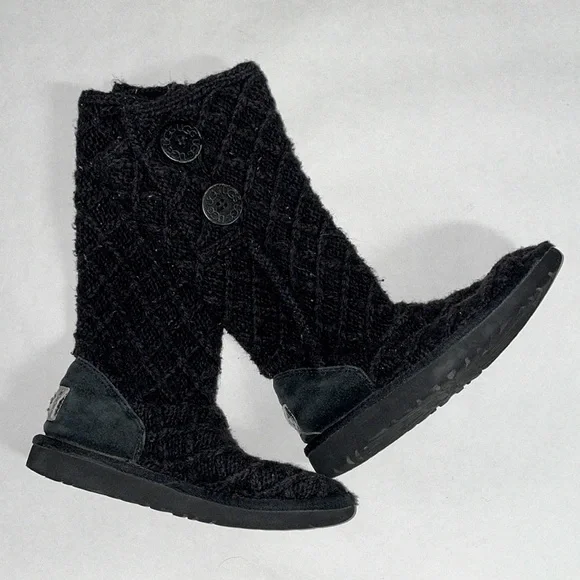 UGG Sweater Boots - Picture 1 of 8